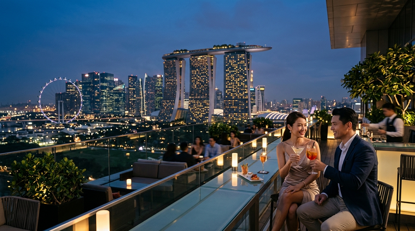 The Ultimate Guide to Singapore’s Best Rooftop Bars and Sky-High Experiences