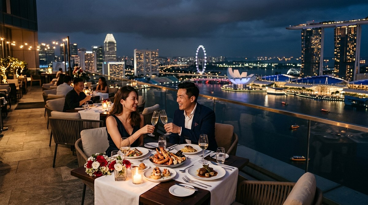 Romantic Dining Experiences in Singapore: Perfect Date Night Restaurants