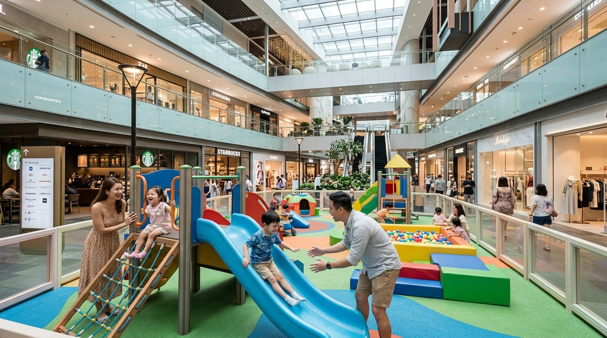 5 Family-Friendly Shopping Malls in Singapore with Play Areas and Kid Zones