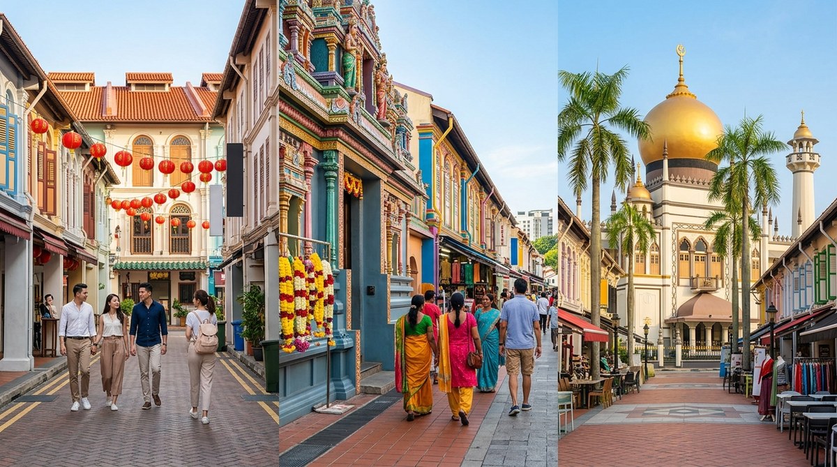 Walking Through History: Discovering Singapore’s Chinatown, Little India, and Kampong Glam