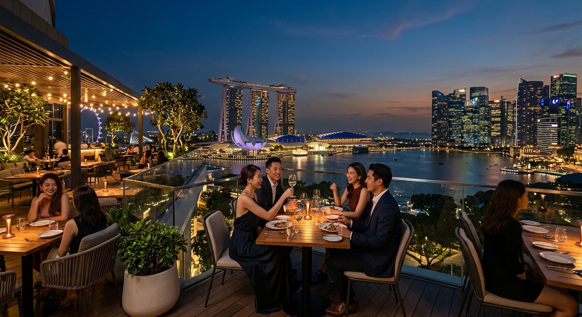 5 Must-Visit Rooftop Dining Spots in Singapore for Stunning City Views